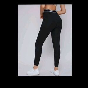 Striped Waist Leggings